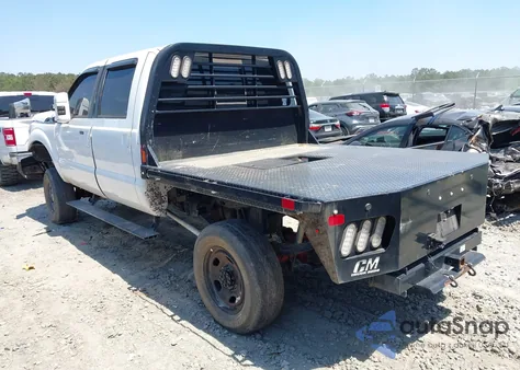 2011 Ford F-250 Lariat z USA, uszkodzony, nr VIN 1FT7W2BT4BEA25697